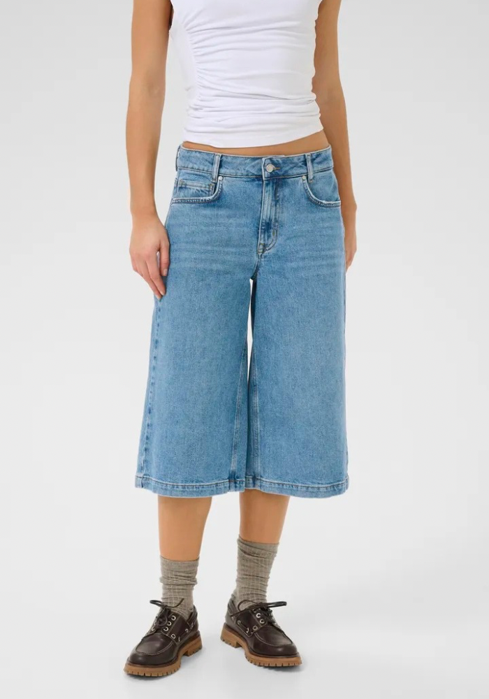 The Dango Wide Denim Shorts