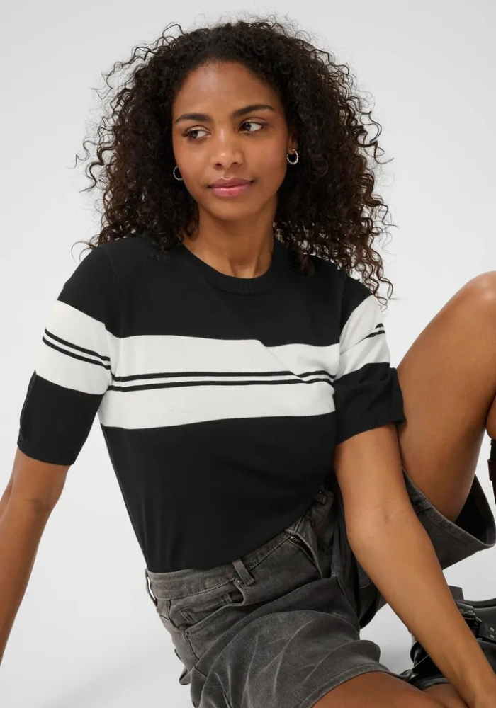 The Lizza Striped Knit