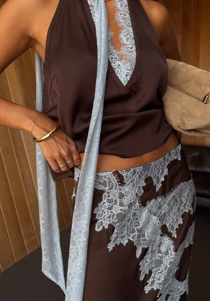 Chocolate Lily Skirt