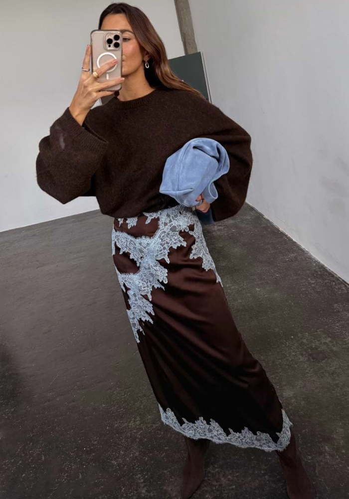 Chocolate Lily Skirt