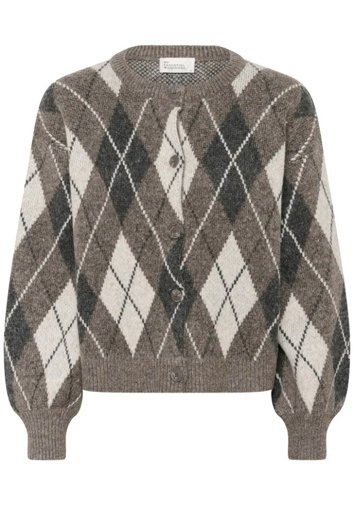 The Paloma Check Knit Cardigan