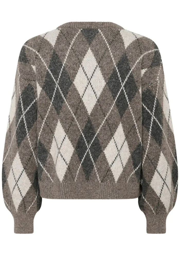 The Paloma Check Knit Cardigan