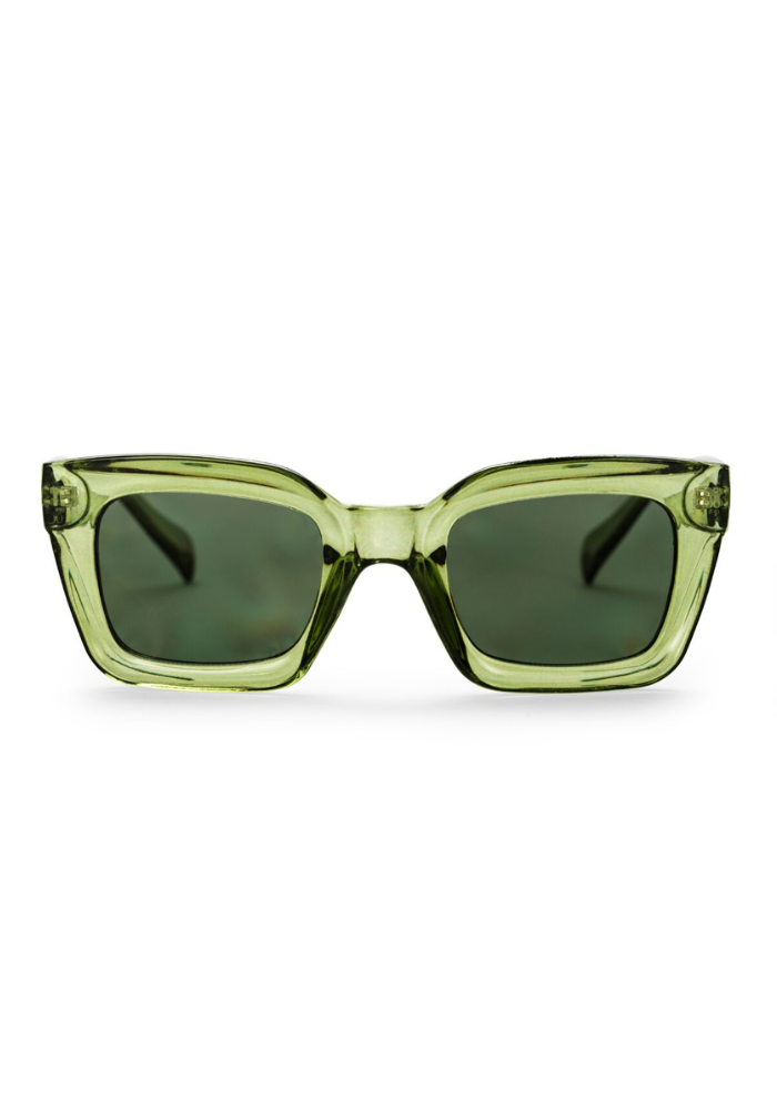 Anna Forest Green Sunglasses