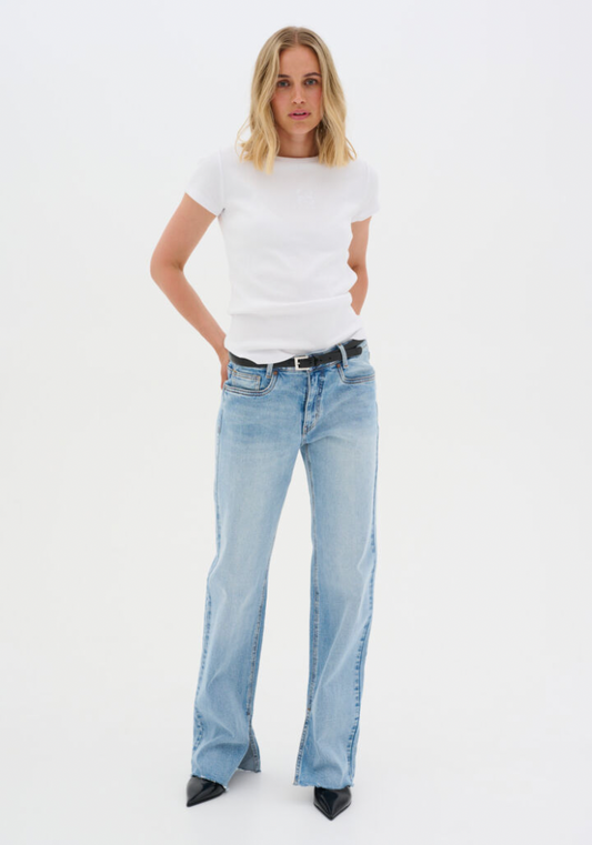 The Daisy Straight Slit Leg Jeans