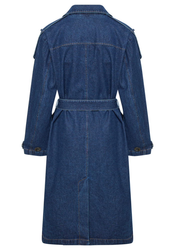 The Hillary Denim Trenchcoat