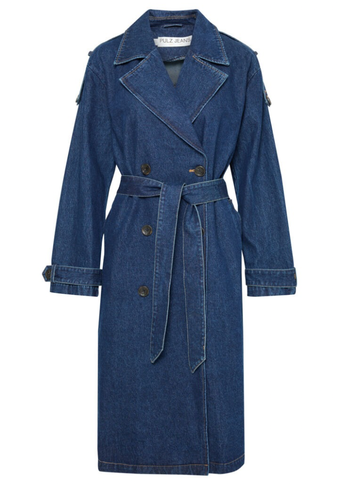 The Hillary Denim Trenchcoat