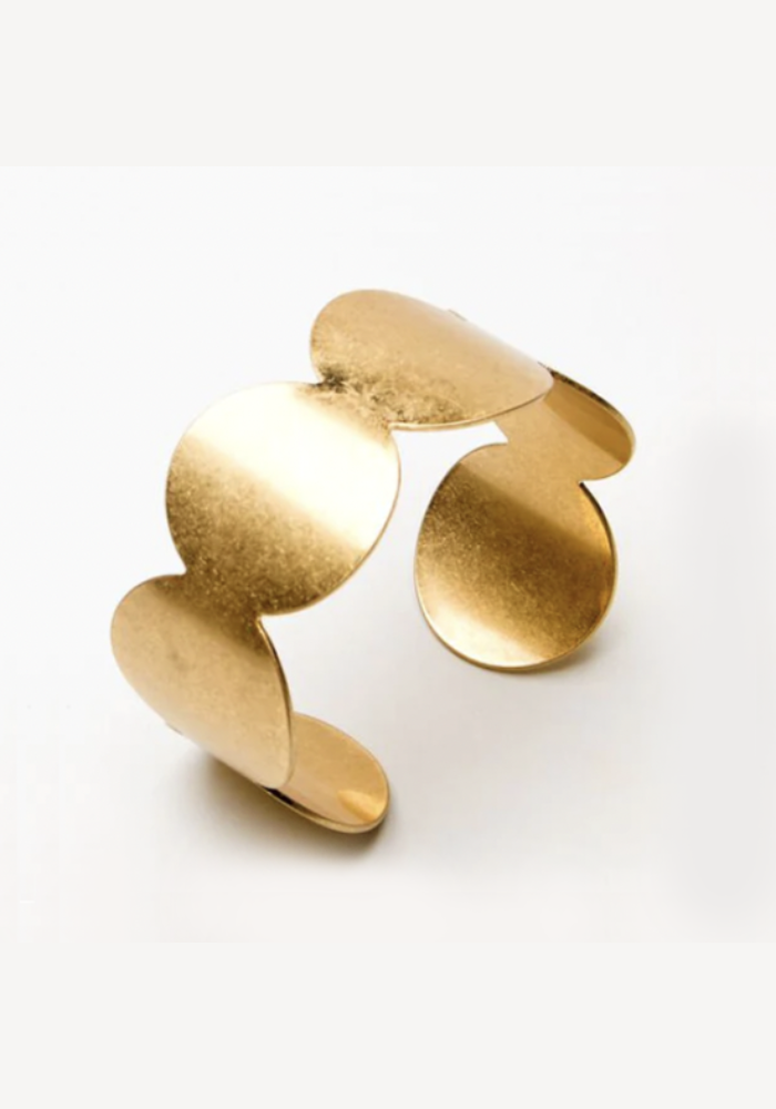 Burnished Gold Bangle