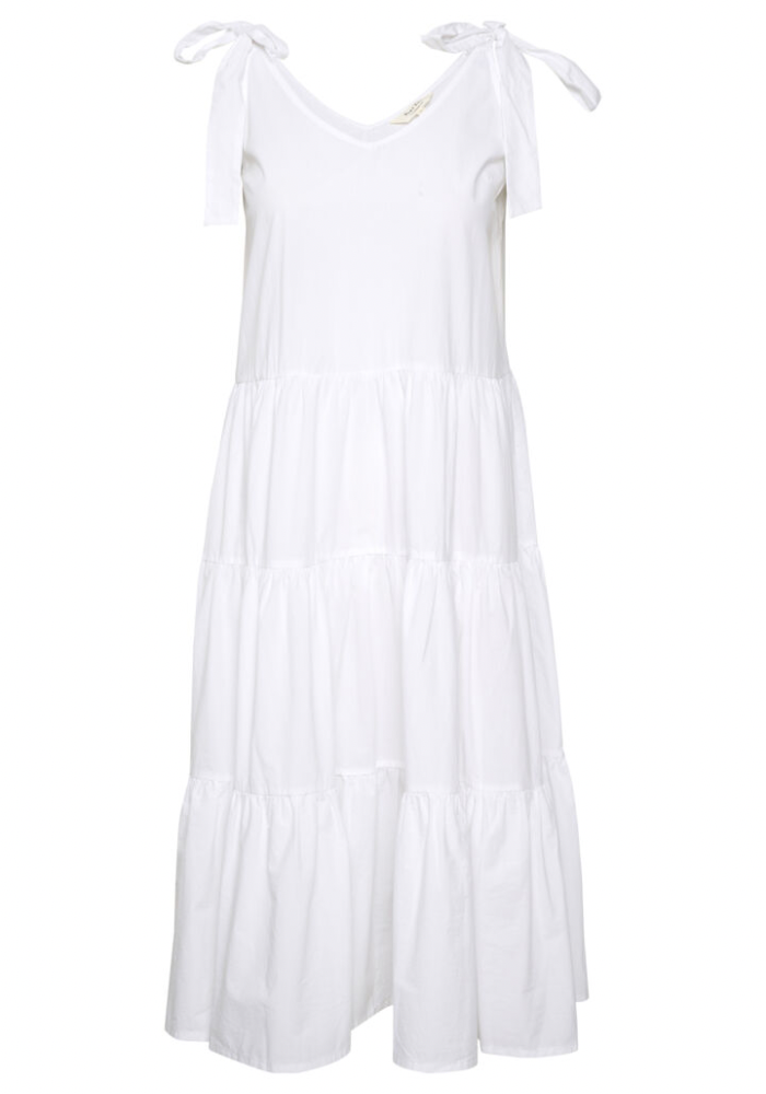 Povla Bright White Dress