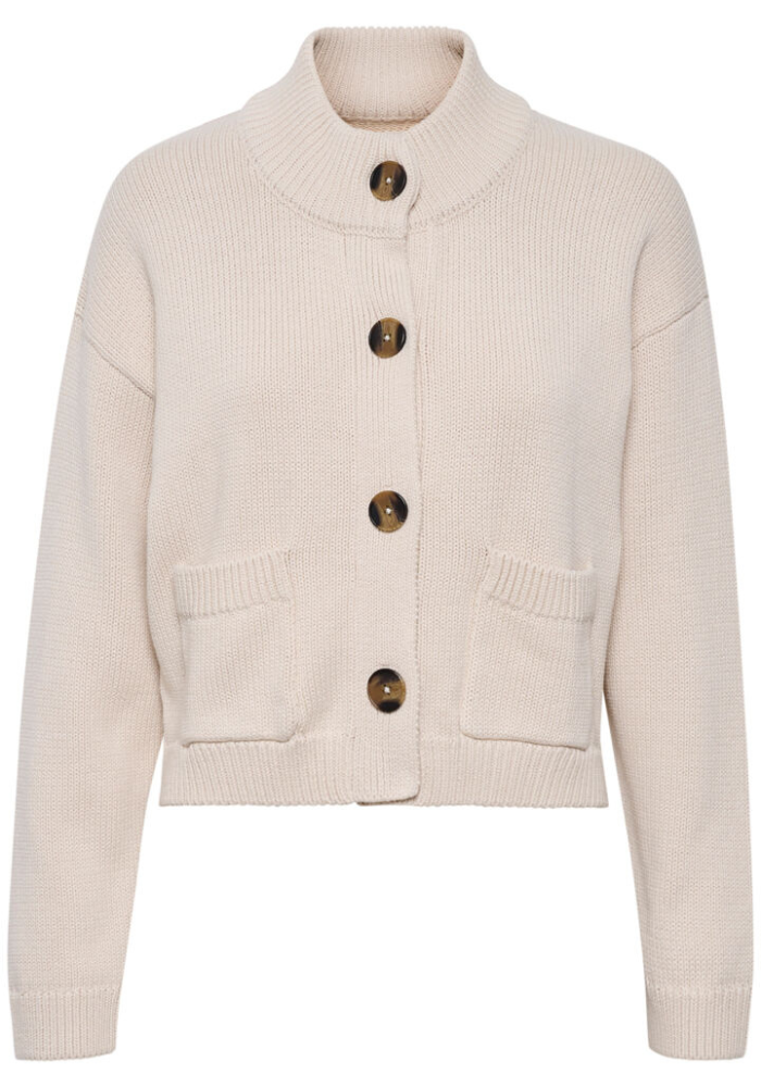 Clene Cardigan - Whitecap Gray