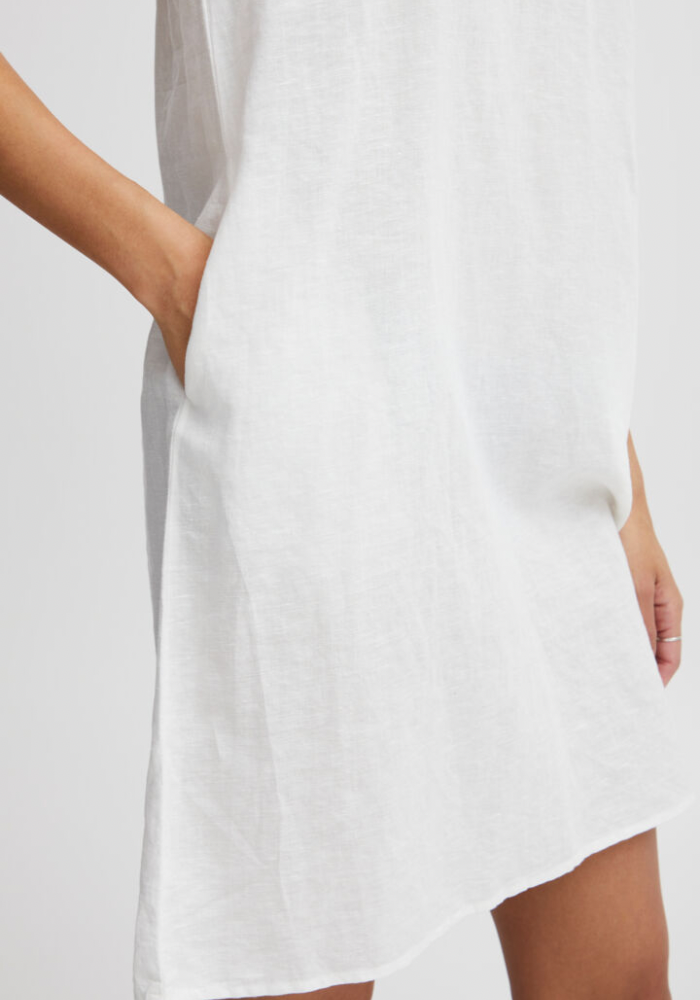 Byoung Byfalakka V Neck Dress - Off White