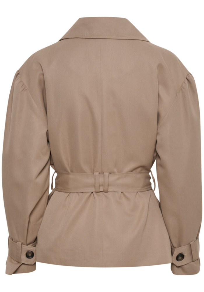 Saint Tropez Sille Short Trench Coat