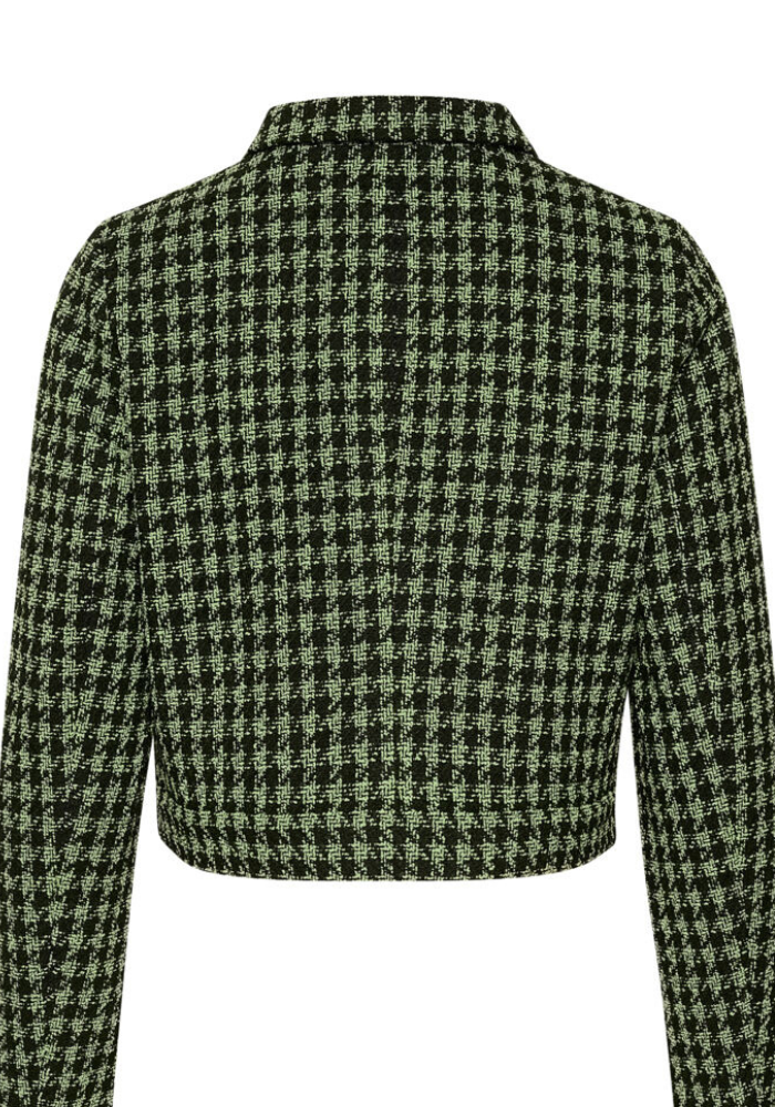 Kelp Forest Green Check Jacket