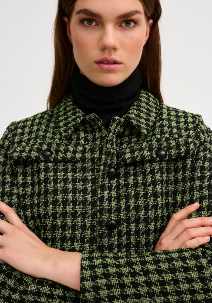 Kelp Forest Green Check Jacket