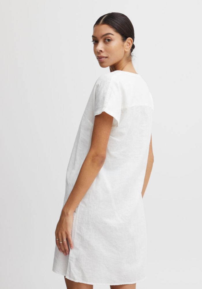 Byoung Byfalakka V Neck Dress - Off White