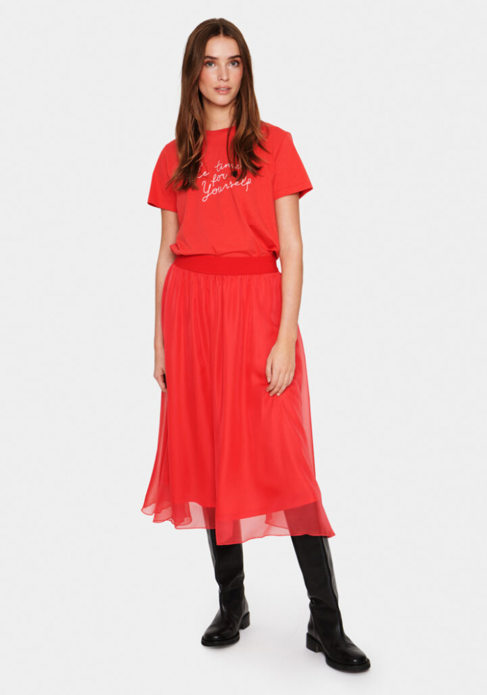 Saint Tropez Coral Skirt