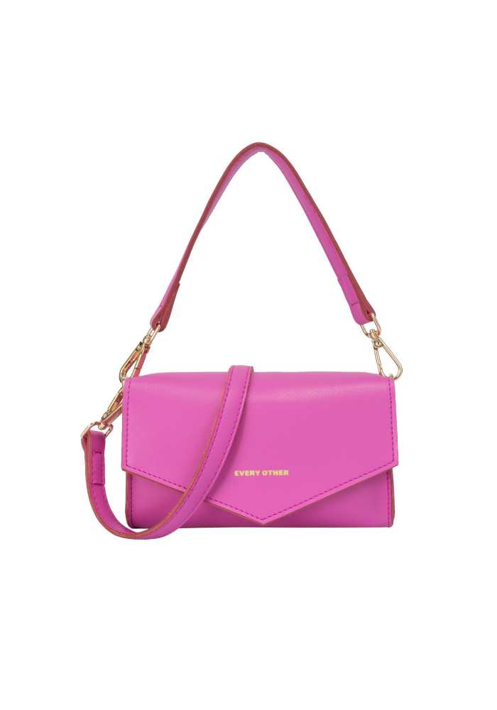 Twin Strap Flapover Shoulder Bag by Every Other